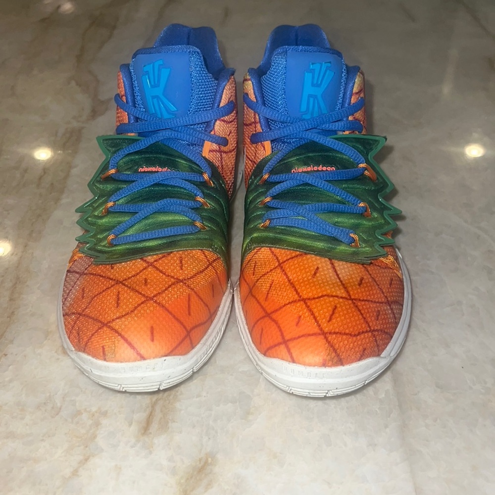 Kids Nike Kyrie SpongeBob sneakers